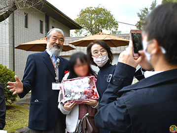 栖鳳桜 記念植樹会